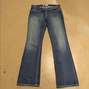 VINTAGE BKE KATE BOOT CUT JEANS 31 12 LONG BUCKLE